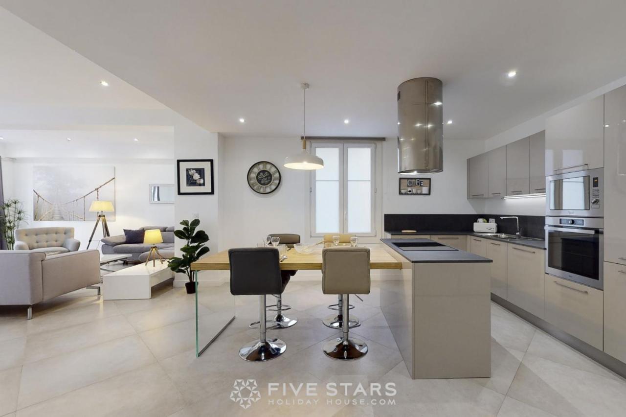 Grand Suite Promenade Five Stars Holiday House นีซ ภายนอก รูปภาพ