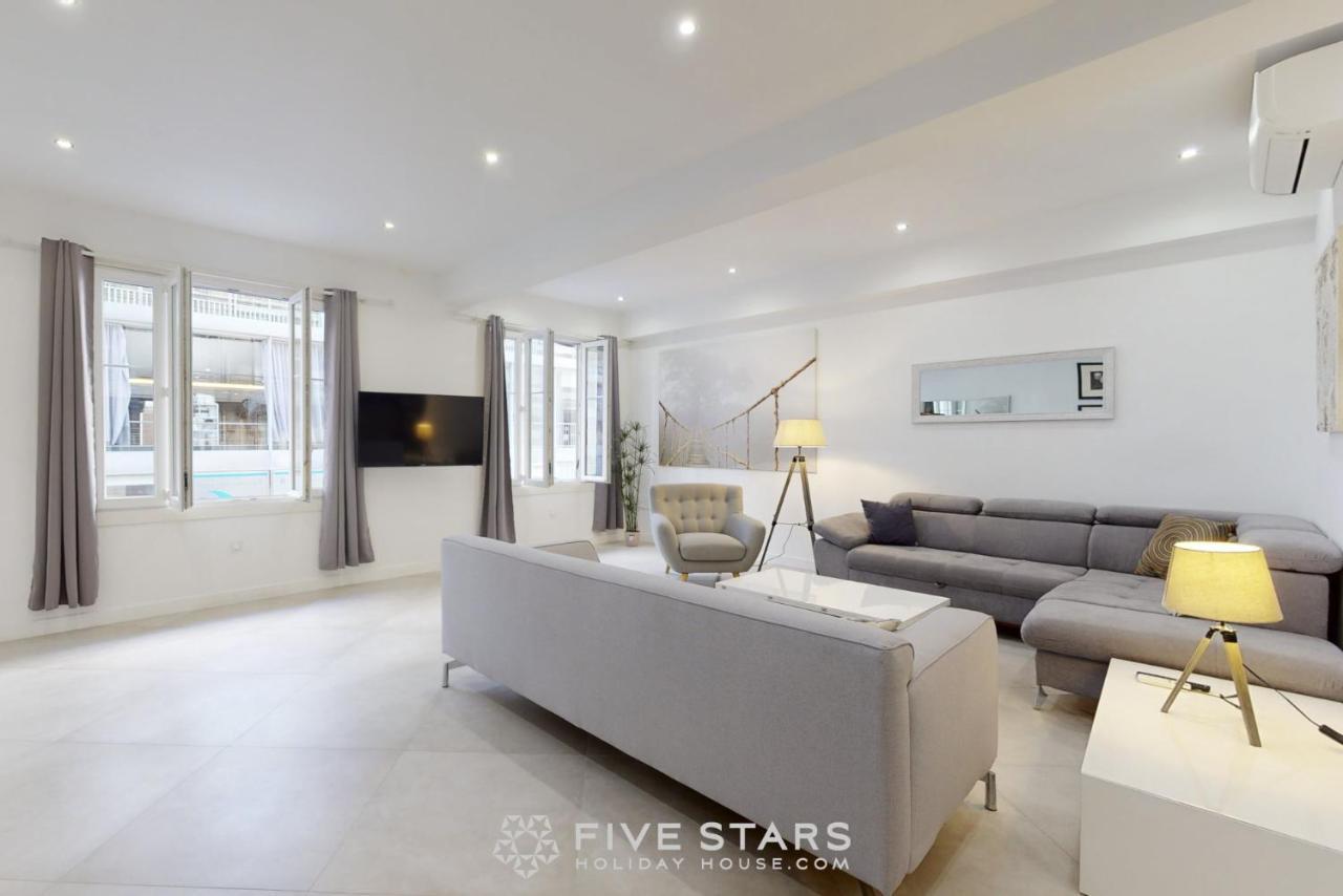 Grand Suite Promenade Five Stars Holiday House นีซ ภายนอก รูปภาพ