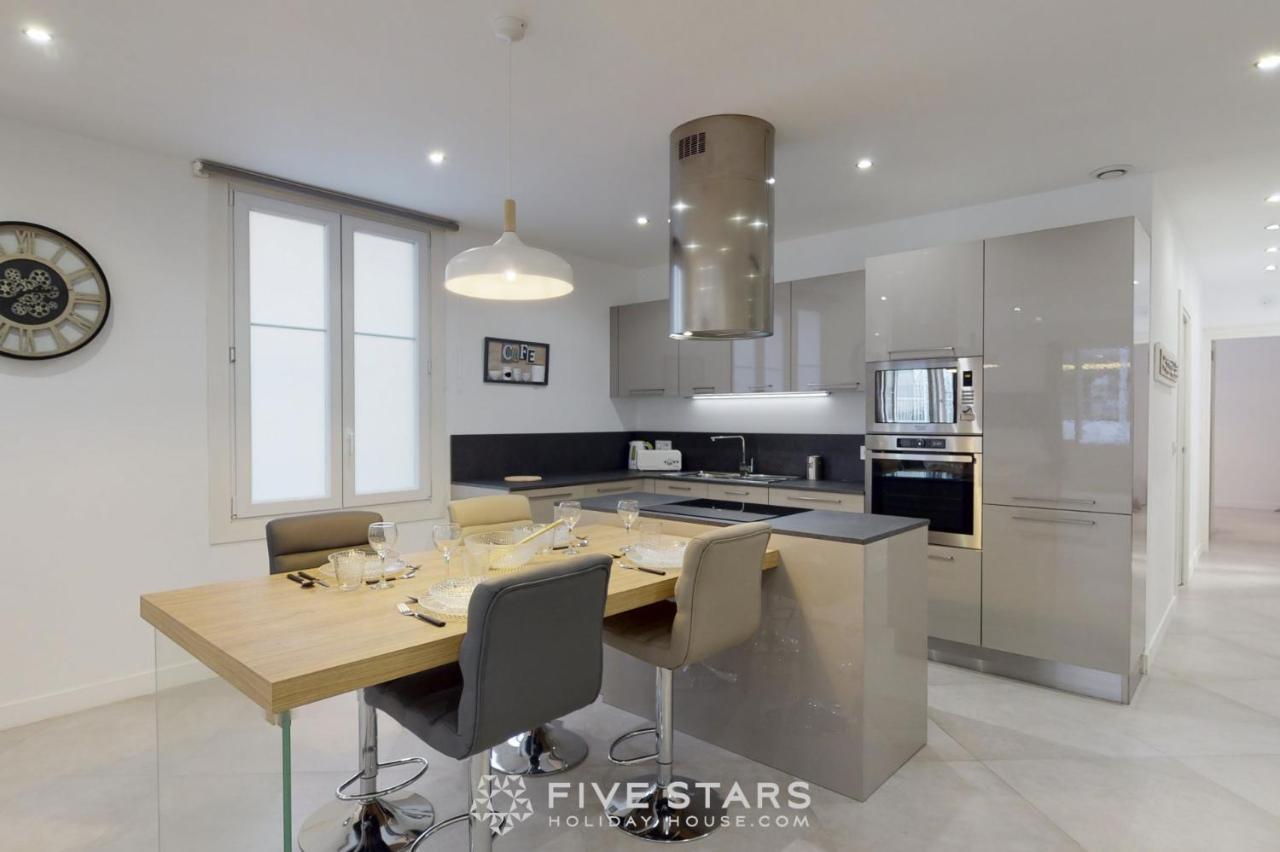 Grand Suite Promenade Five Stars Holiday House นีซ ภายนอก รูปภาพ